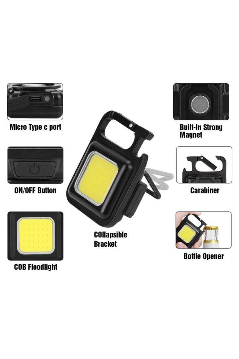 Sge Teknoloji  800 Lümen 30 Cob Mıknatıslı Led Işık