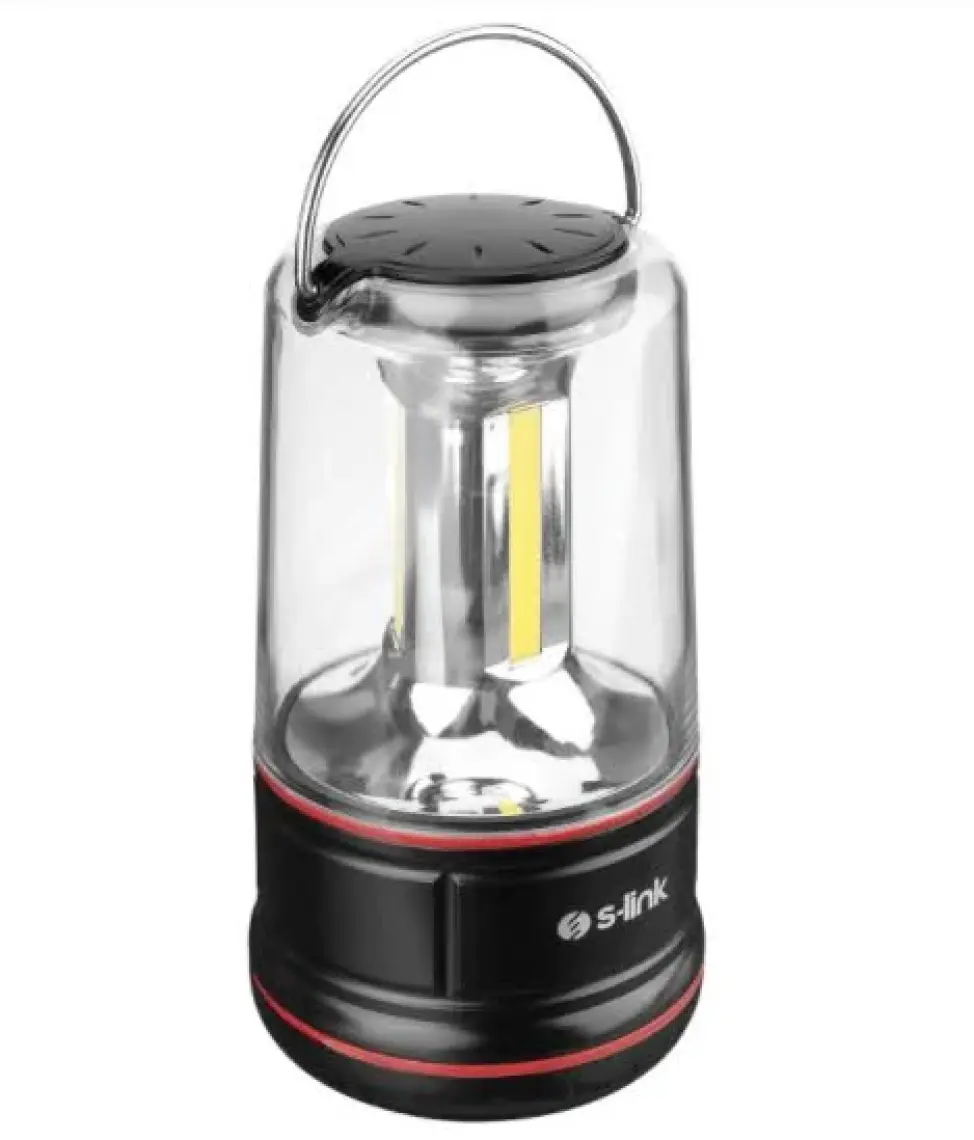 S-Link SL-F926 3 Cob Ledli 3-Aa Pilli Kamp Feneri