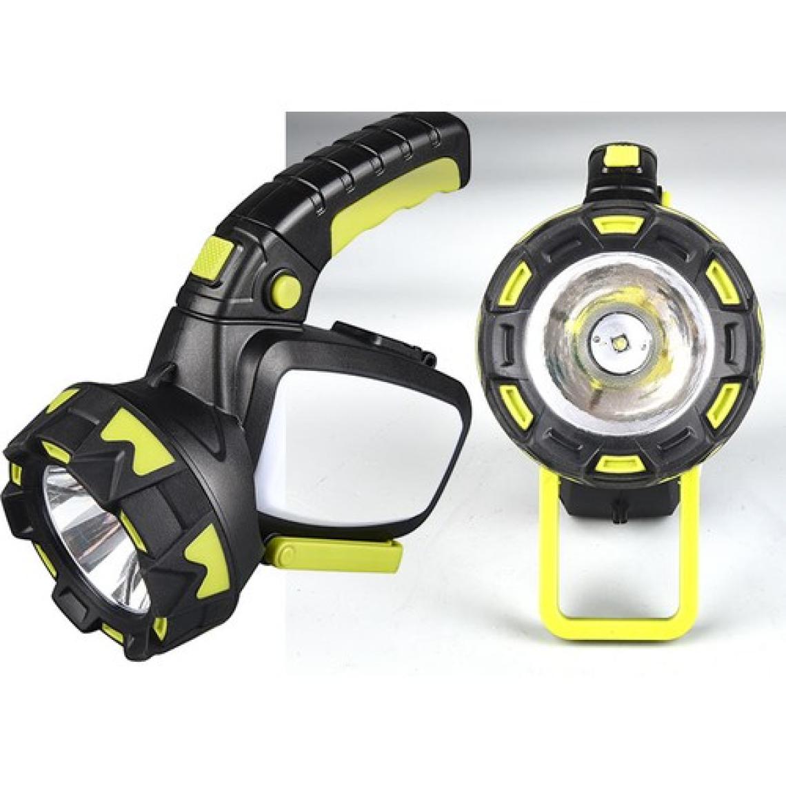 S-Link SL-F894 5W Led+18 Beyaz+ 18 Kırmızı Ledli Işık Modlu Döner Kollu Usbşarjlı Elfeneri