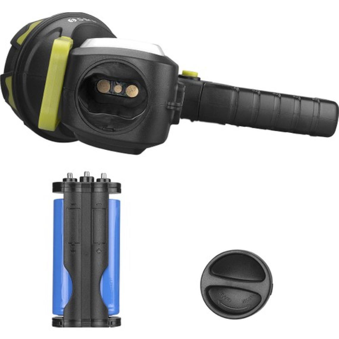 S-Link SL-F894 5W Led+18 Beyaz+ 18 Kırmızı Ledli Işık Modlu Döner Kollu Usbşarjlı Elfeneri