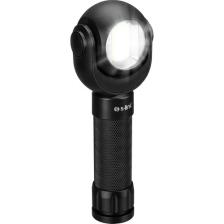S-Link SL-F860 3W COB+3W LED Pilli Dönebilen Çift Başlıklı Manyatik Tutuculu El Feneri