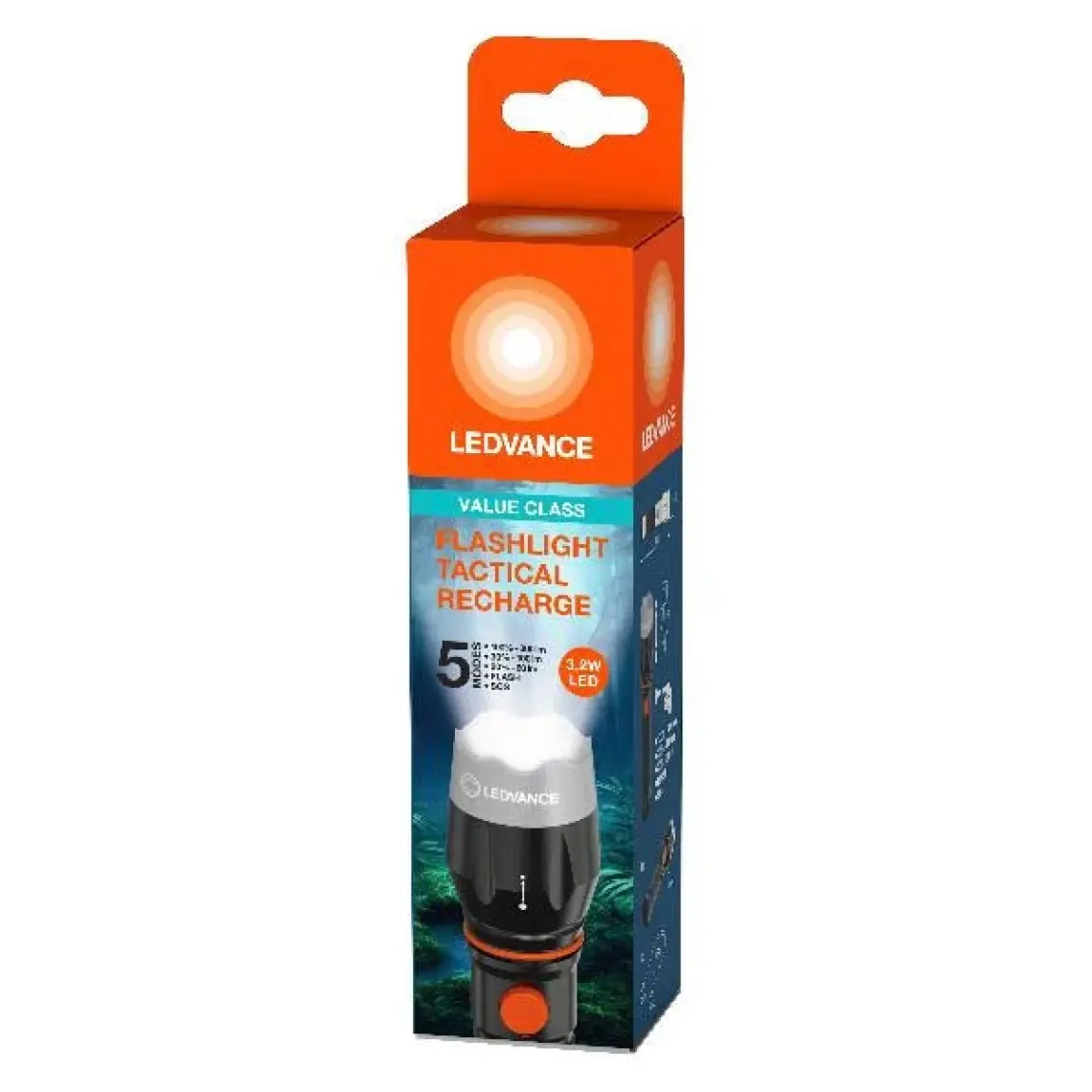 Ledvance LED Tactıc Şarjlı El Feneri
