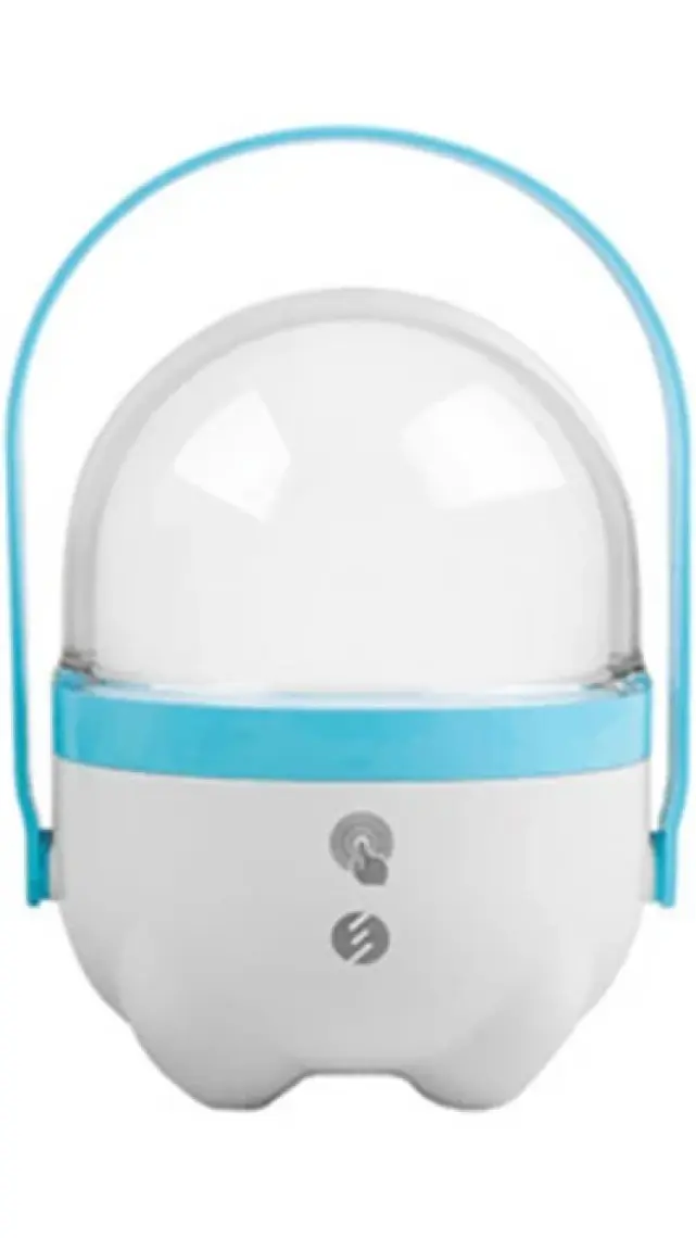 S-Link SL-3658 Mavi Dokunmatik Açma Kapama Ledli 2400 Ah 5V-1A 1+30 Ledli Işıldak