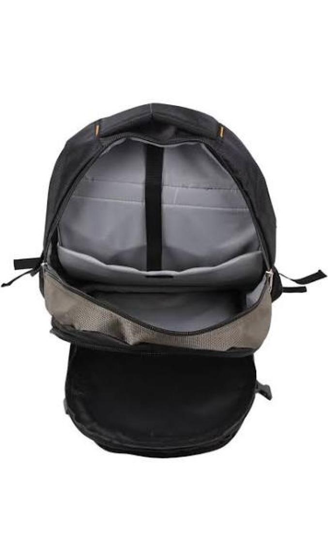 Bagacar Izdag Kahve Siyah Seyahat Sırt Çantası 60 Lt 17" Laptop Bölmeli