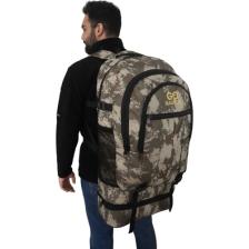 Baggor 90 Litre Körüklü Su Geçirmez Çok Gözlü Laptop Bölmeli Kampçı-Seyahat-Dağcı Sırt Çantası