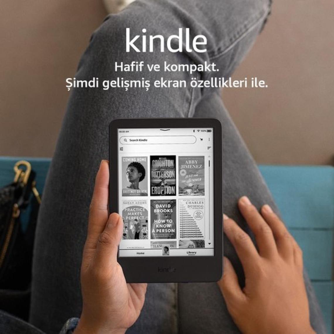 Amazon Kindle Basic 2024 E Kitap Okuyucu 16 GB Reklamlı