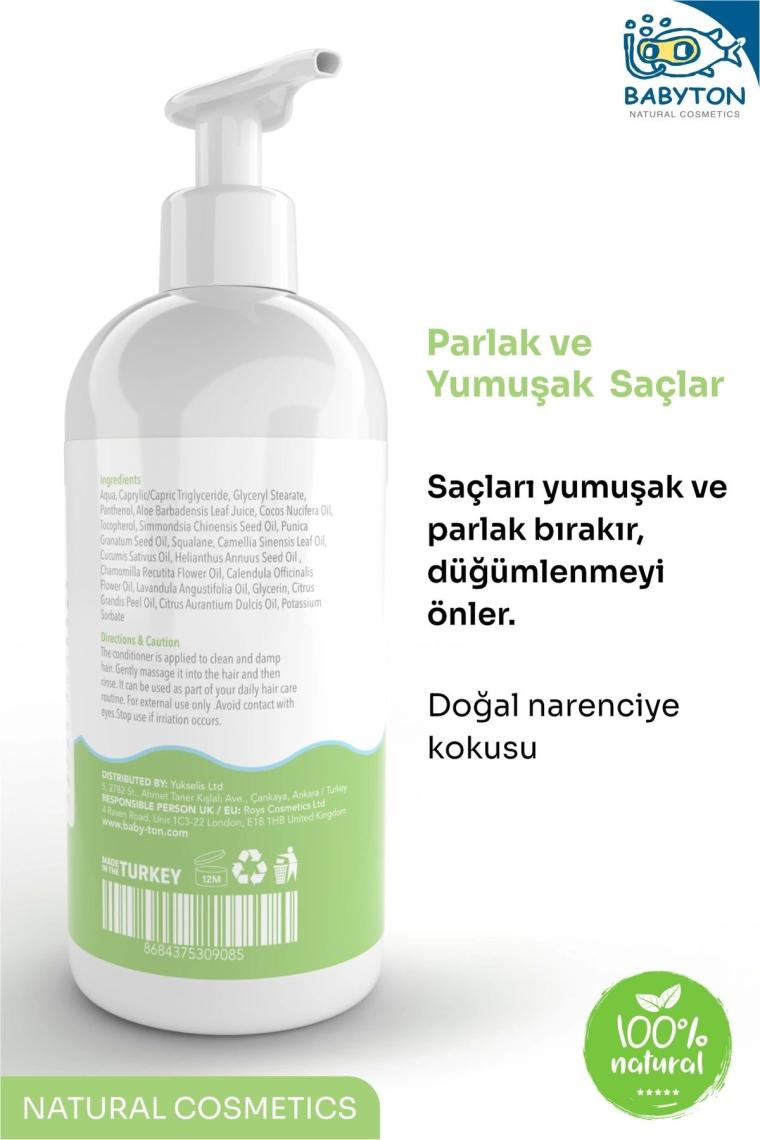 Bebek ve Çocuklar İçin Doğal Saç Kremi