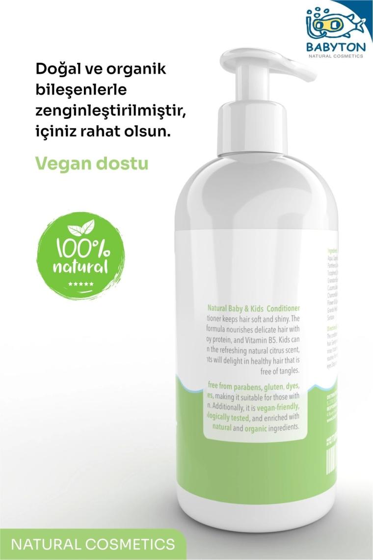 Bebek ve Çocuklar İçin Doğal Saç Kremi