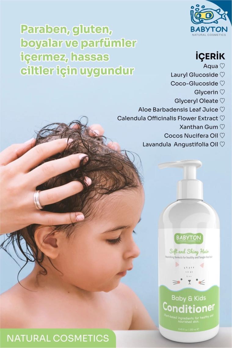 Bebek ve Çocuklar İçin Doğal Saç Kremi