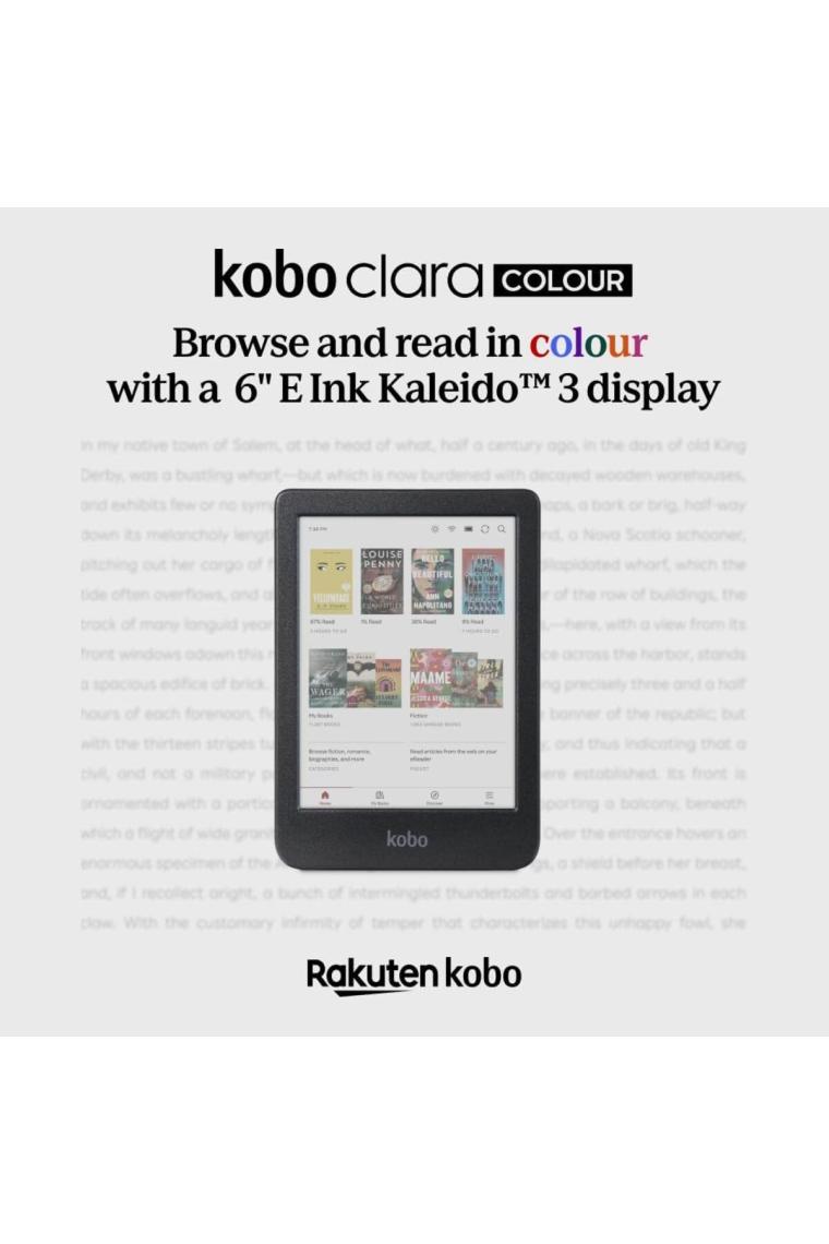 Kobo Clara Colour/BW Basic Sleepcover - Kobalt Mavisi