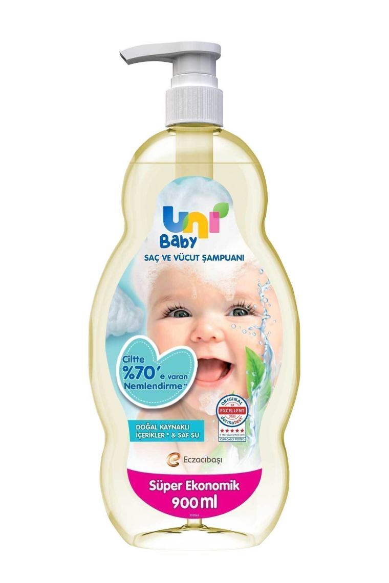 Saç Ve Vücut Şampuan 900 ml 3'lü