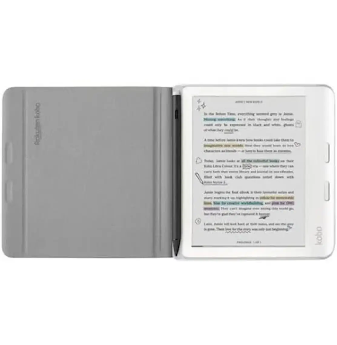 Kobo Libra Colour Notebook Sleepcover Kılıf