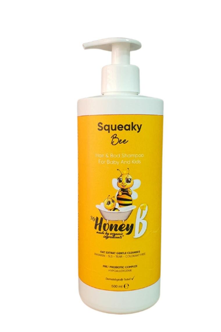 Squeaky Bee Saç Ve Vücut Şampuanı 500 ml