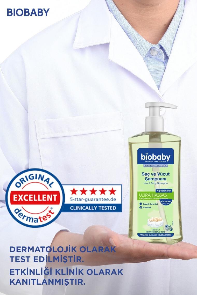 Ultra Hassas Saç Ve Vücut Şampuanı 500 ml
