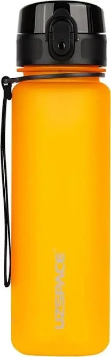 Uzspace 500 ml Tritan Dinamik Turuncu Spor ve Günlük Matara