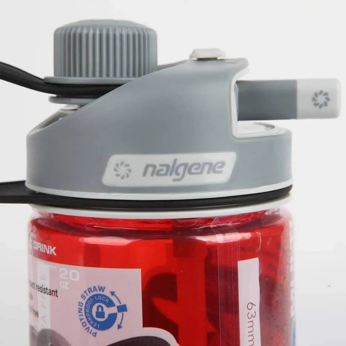Nalgene NG250.08.1790 Nalgene Multidrink Green -Gray Cap Tritan Suluk Suluk - Matara Gri