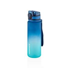 Uzspace 3026-4 Çift Renk Mavi-Yeşil Motivasyon Matarası 500 ml