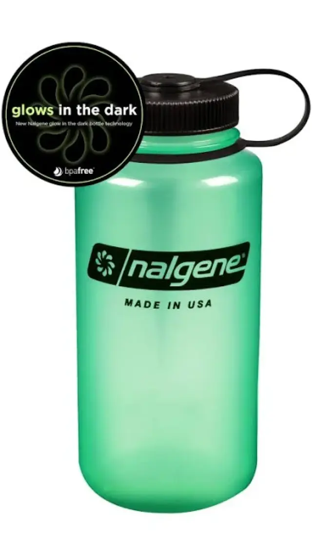 Nalgene 32OZ Wm Green Glow / Black Cap Tritan Suluk