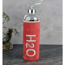 Tohana Kırmızı Peluş Kılıflı Matara- 1000ML