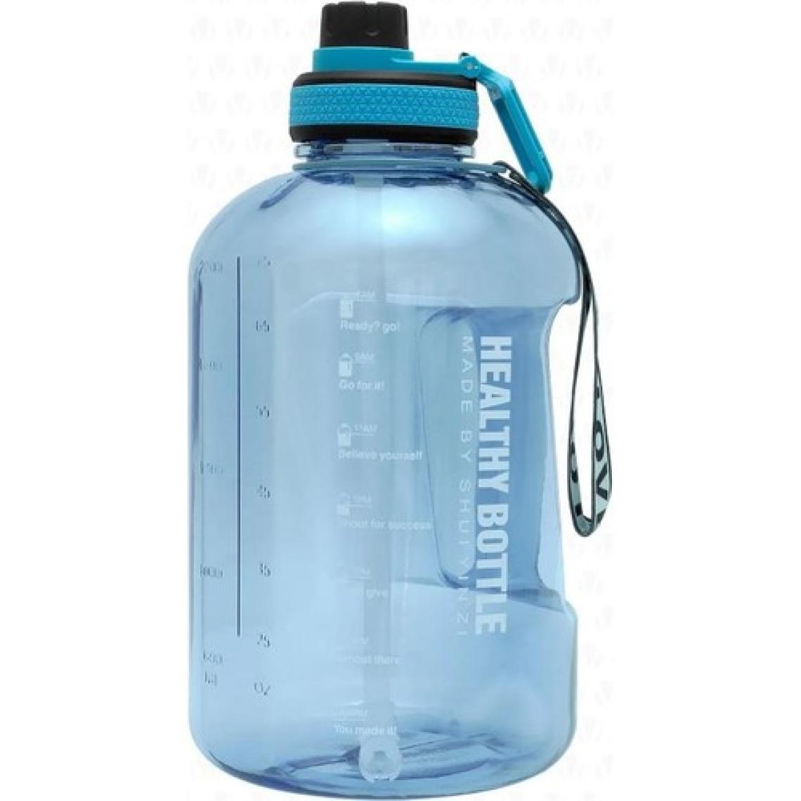 Valletta Winta Bpa Içermez Motivasyonel Su Matarası 2.5 Lt Mavi Su Matarası,su Şişesi, suluk