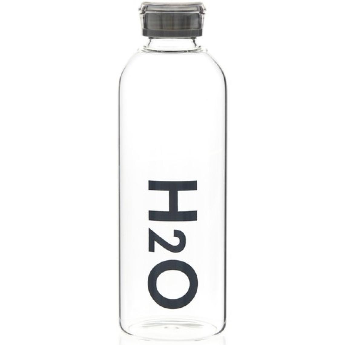 Tohana H2O Borosilikat Cam Matara - Gri - 1000 ml