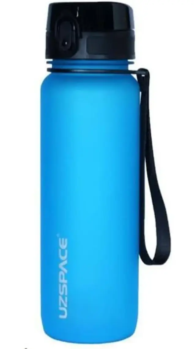 Uzspace 500 ml Tritan Açık Mavi Spor ve Günlük Matara
