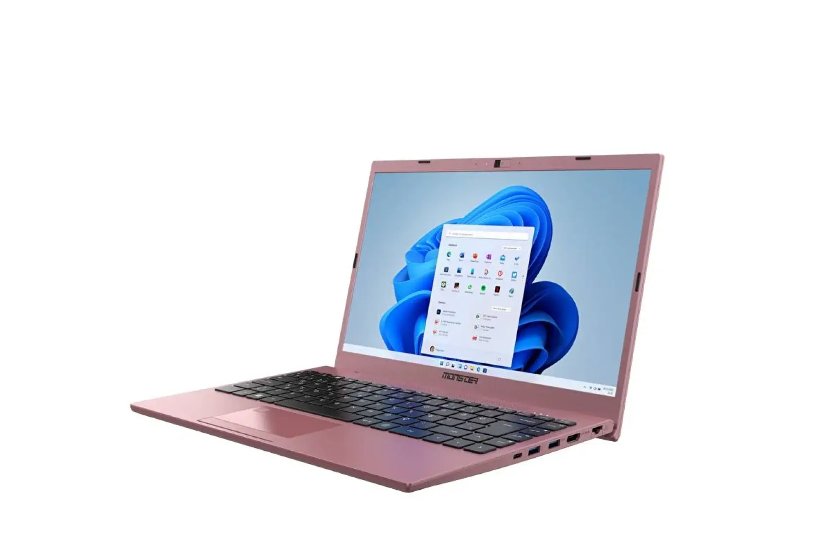 Monster HUMA H4 V5.1.5 Rose Gold Intel Core i5 1235U 8 GB RAM 500 GB SSD Windows 11 14,1'' FHD 60 Hz Taşınabilir Bilgisayar
