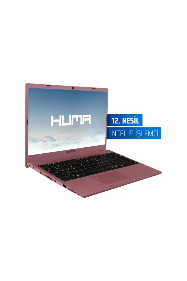 Monster HUMA H4 V5.1.5 Rose Gold Intel Core i5 1235U 8 GB RAM 500 GB SSD Windows 11 14,1'' FHD 60 Hz Taşınabilir Bilgisayar