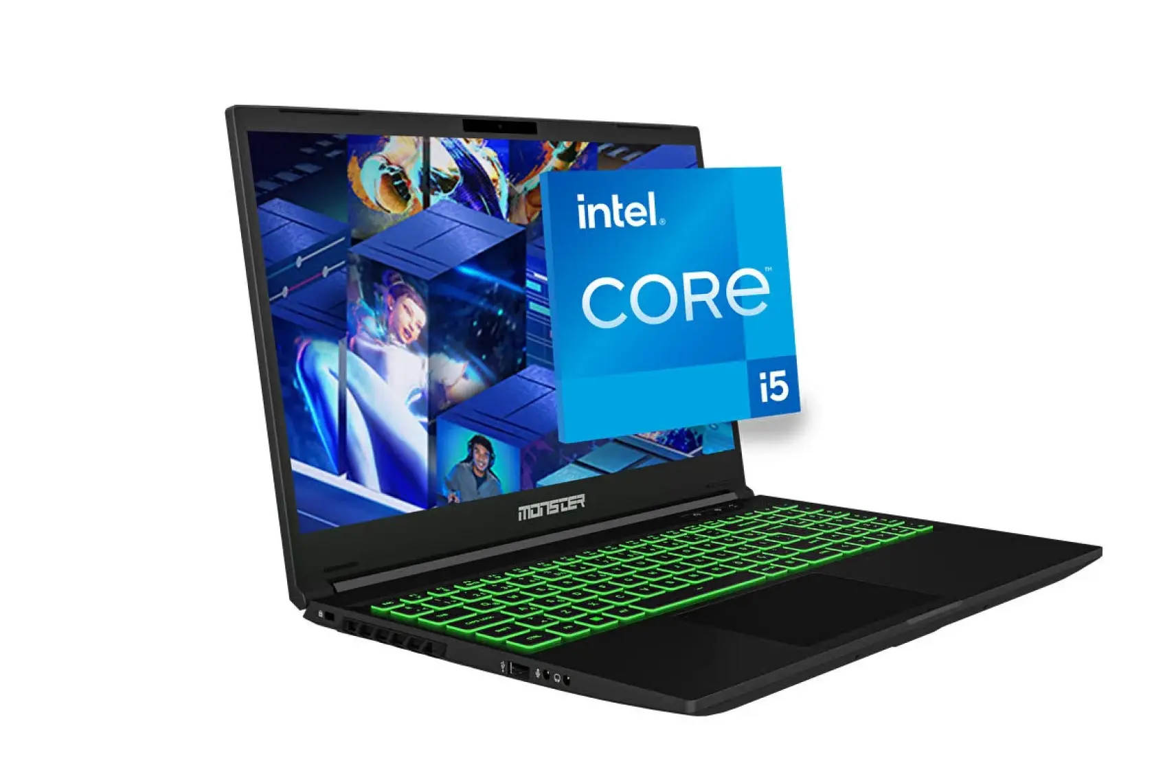 Monster  Abra A5 V20.2 Intel Core i5 13500H 16 GB RAM 500 GB SSD 6 GB  RTX 4050 FreeDOS 15,6" FHD 144 Hz Oyun Bilgisayarı