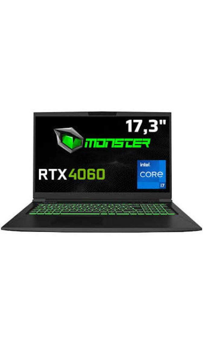 Monster  Tulpar T7 V20.6.2 Intel Core i7 13700H 32 GB RAM 1 TB SSD 8 GB  RTX 4060 FreeDOS 17,3" FHD 144 Hz Oyun Bilgisayarı