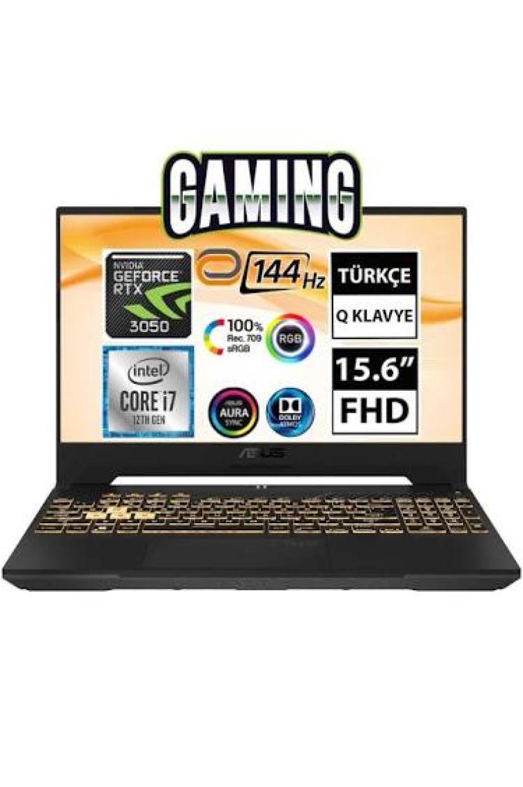 Asus Tuf Gaming F15 FX507ZC4-HN009 I7-12700H 16GB Ram 512GB SSD 4gb RTX3050 15.6 Inç Fhd 144Hz Taşınabilir Bilgisayar