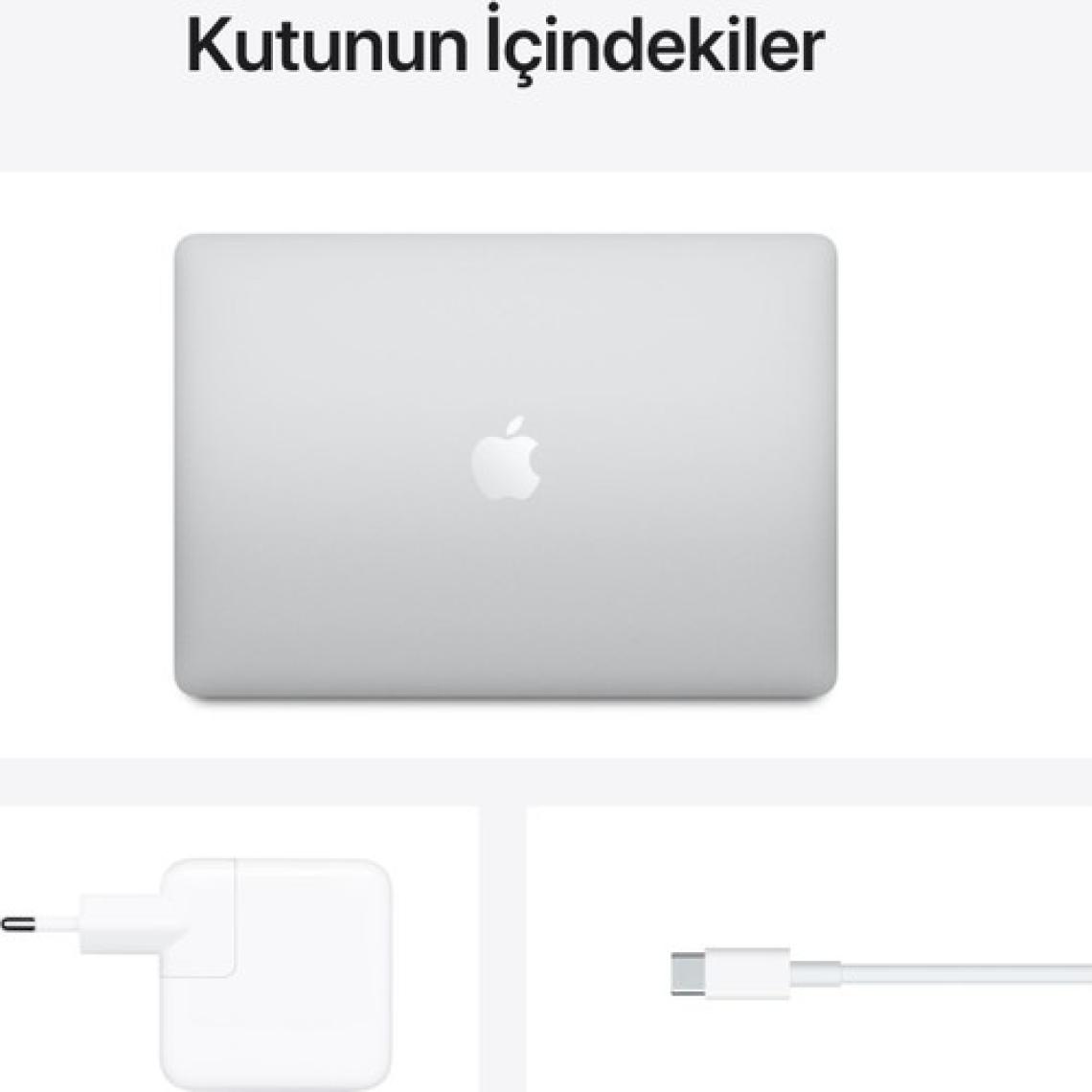 Macbook Air M1 8 GB 256 GB SSD 13.3" MGN93TU/A Gümüş
