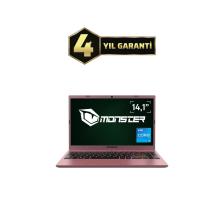 Monster HUMA H4 V5.1.12 Rose Gold Intel Core i5 1235U 16 GB RAM 1 TB SSD Windows 11 14,1'' FHD 60 Hz Taşınabilir Bilgisayar