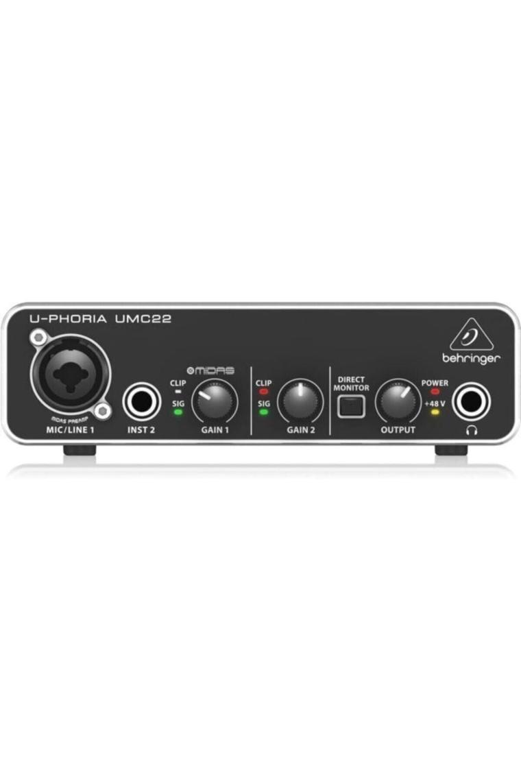 Umc22 2 Kanal Ses Kart