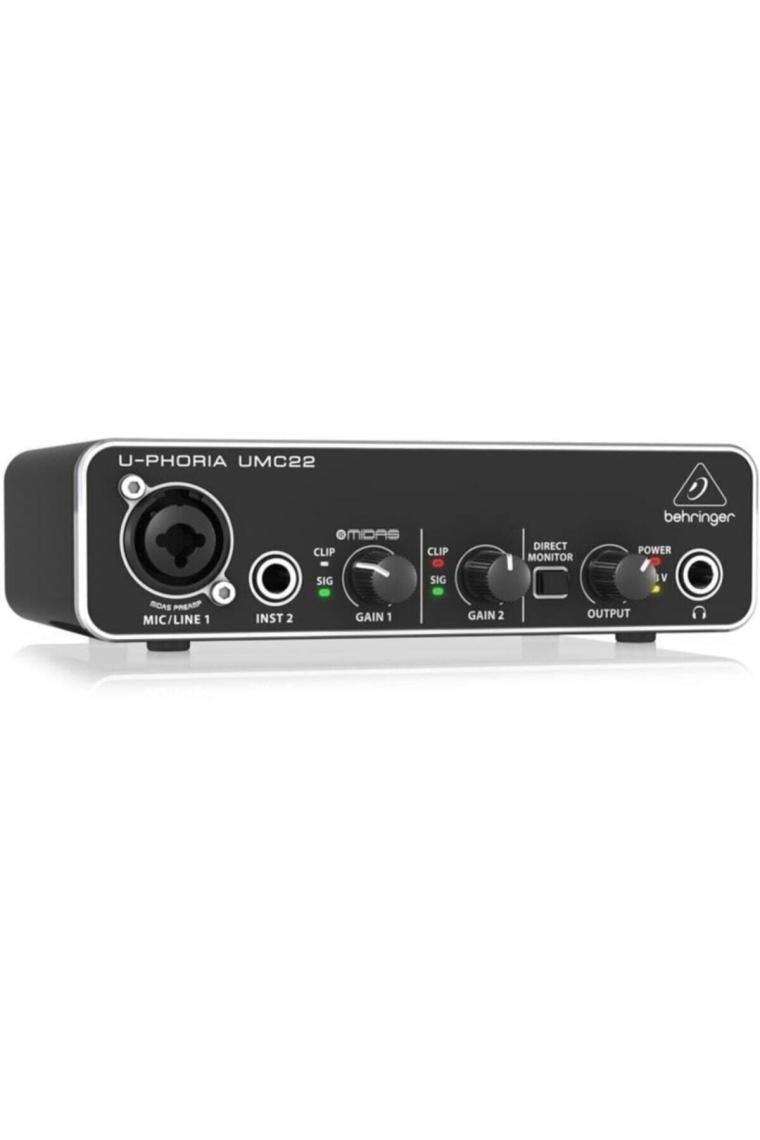 Umc22 2 Kanal Ses Kart