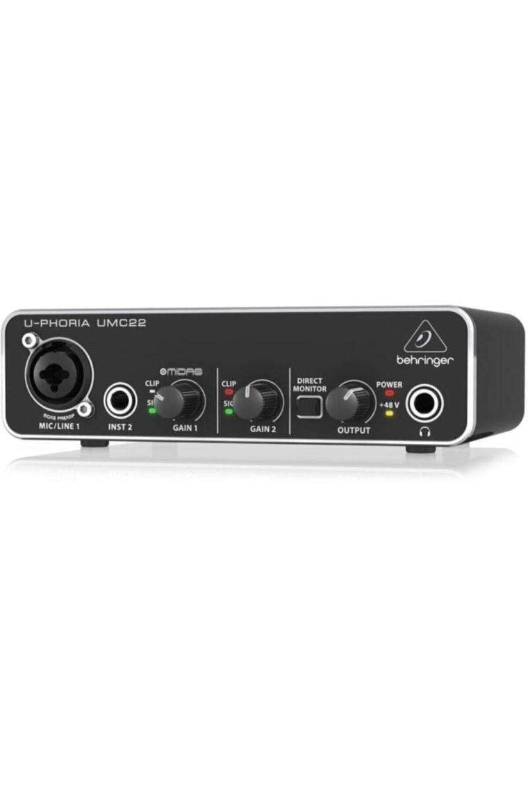 Umc22 2 Kanal Ses Kart