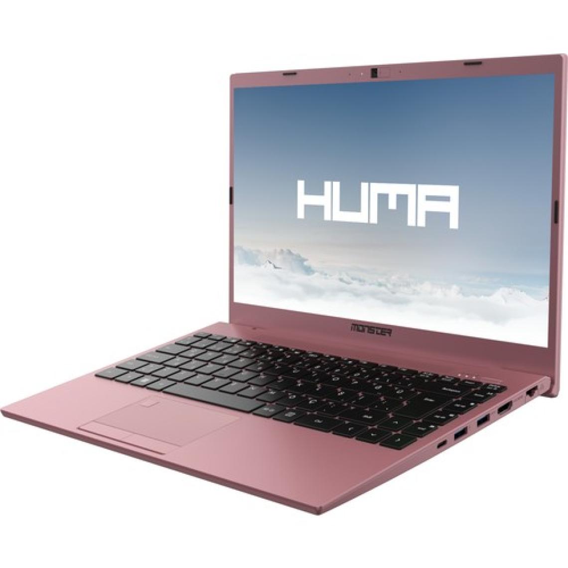 Monster HUMA H4 V5.1.7 Rose Gold Intel Core i5 1235U 16 GB RAM 500 GB SSD FreeDOS 14,1'' FHD 60 Hz Taşınabilir Bilgisayar