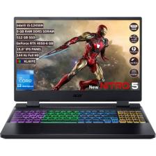 Acer Nitro 5 AN515-58 Intel Core I5 12450H 8 GB 512 GB SSD Rtx 4050 - 6 GB Freedos 15.6" Fhd  144 Hz IPS Panel Taşınabilir Bilgisayar NH.QLZEY.007