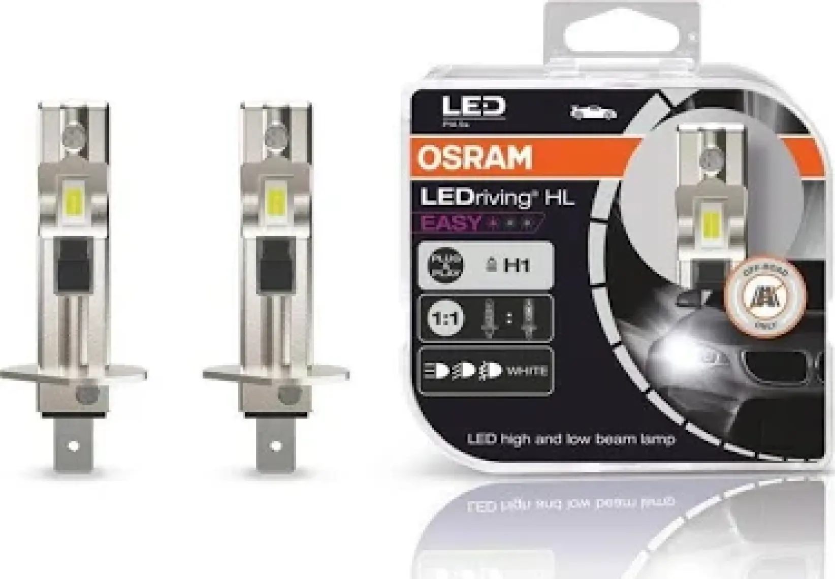 Osram H1 Ledriving Hl Easy 12V LED Far Ampulü (Takım - 2ADET)