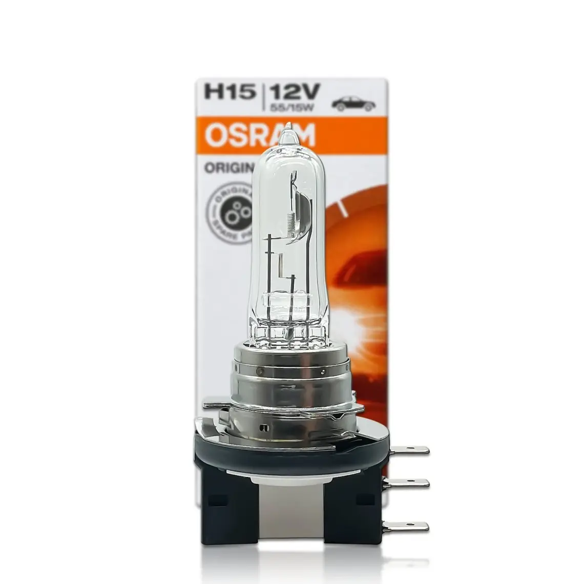 Osram H15 Ampul 12V 15/55W Standart (1 Adet)