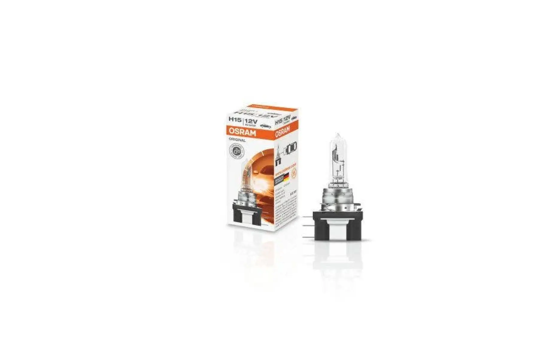 Osram H15 Ampul 12V 15/55W Standart (1 Adet)