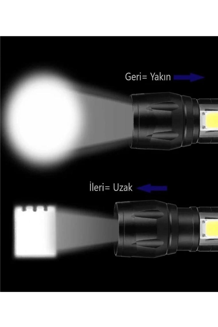Cata Ct 8024 LED El Feneri  (Şarz Edilebilir)
