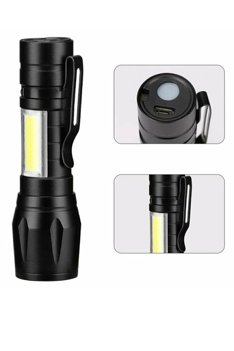Cata Ct 8024 LED El Feneri  (Şarz Edilebilir)