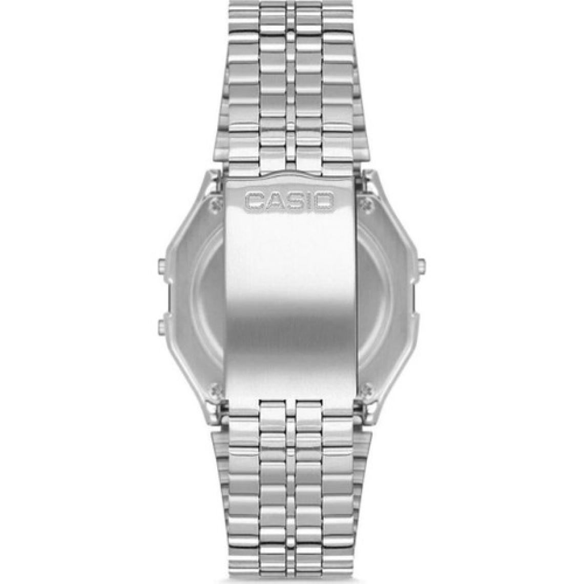 Casio Dijital Erkek Kol Saati - Takvim, Alarm, Kronometre, Işıklı, Çelik Kordon, Alüminyum Kasa, 3 ATM Suya Dayanıklı