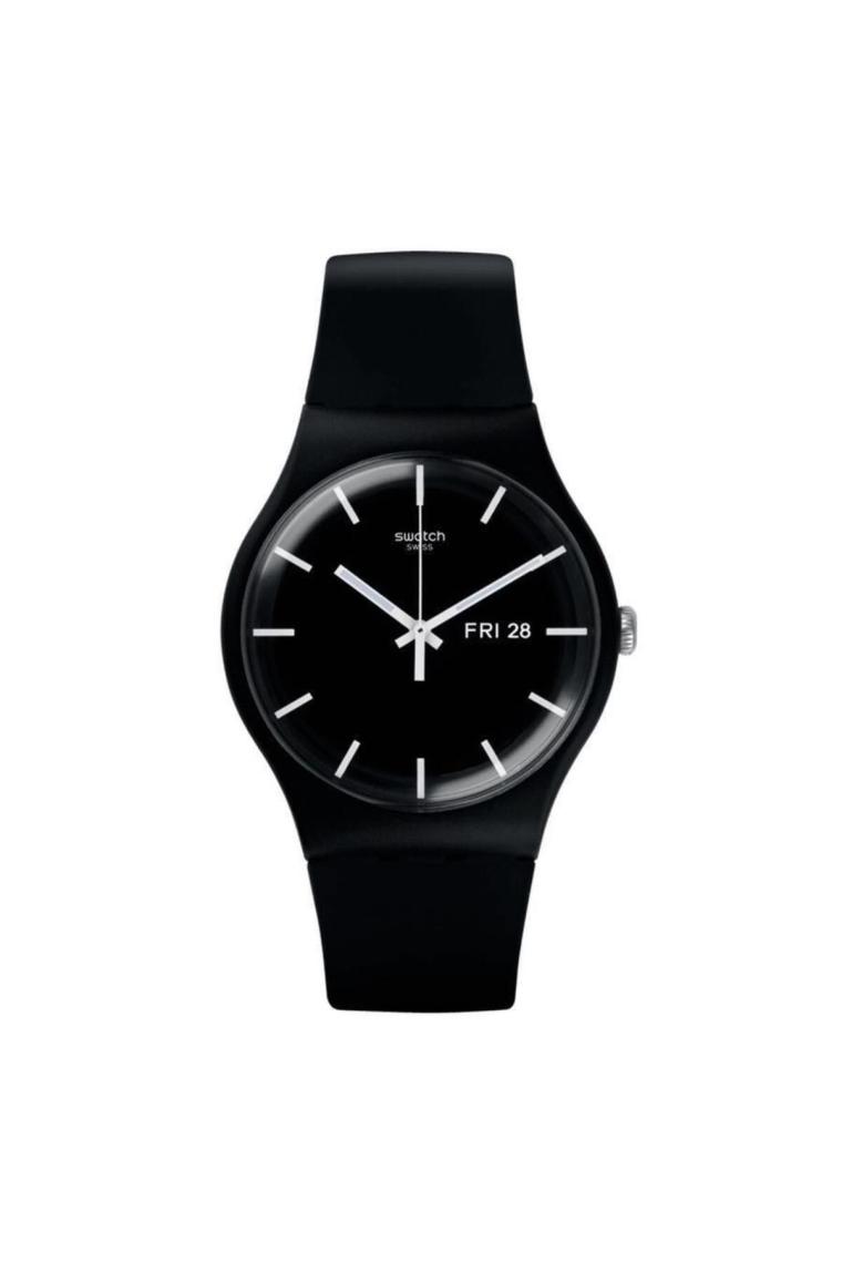Swatch Mono Black Again Erkek Kol Saati SO29B704