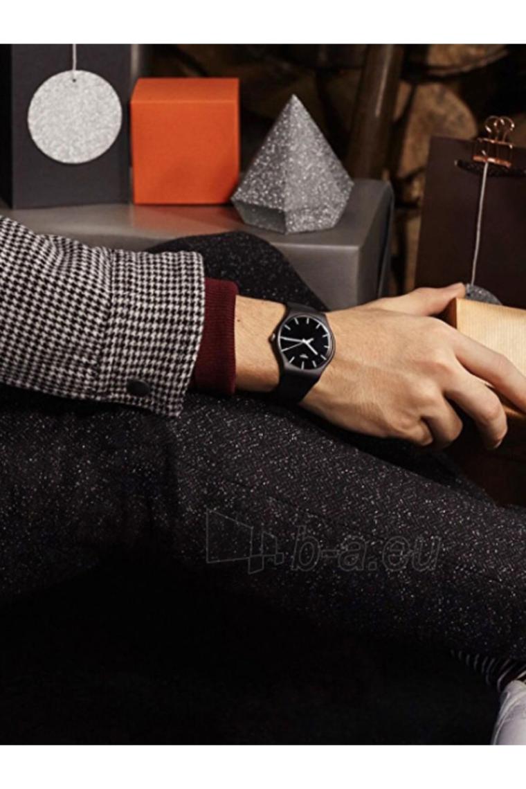 Swatch Mono Black Again Erkek Kol Saati SO29B704