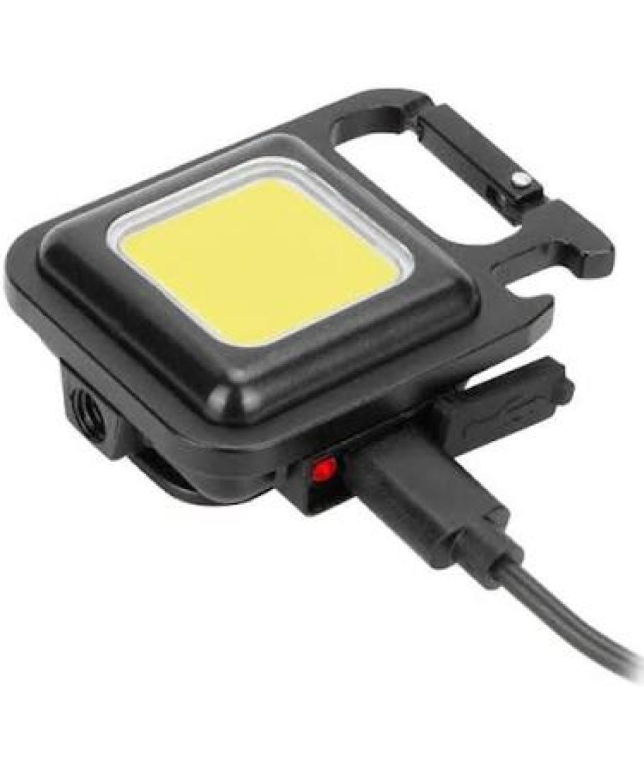 Powermaster PM-21489 Cob Ledli 3 Fonksiyonlu Anahtarlık Şarjlı Lamba