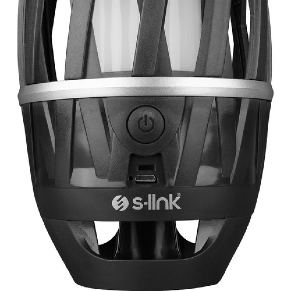 S-Link SL-F807 34 Ledli 1200MAH USB Şarjlı Alev Efekti Dekoratif Fener