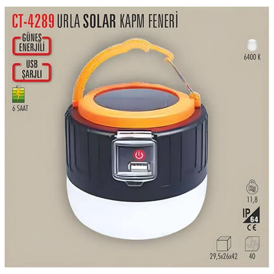 Cata Urla Solar Kamp Feneri