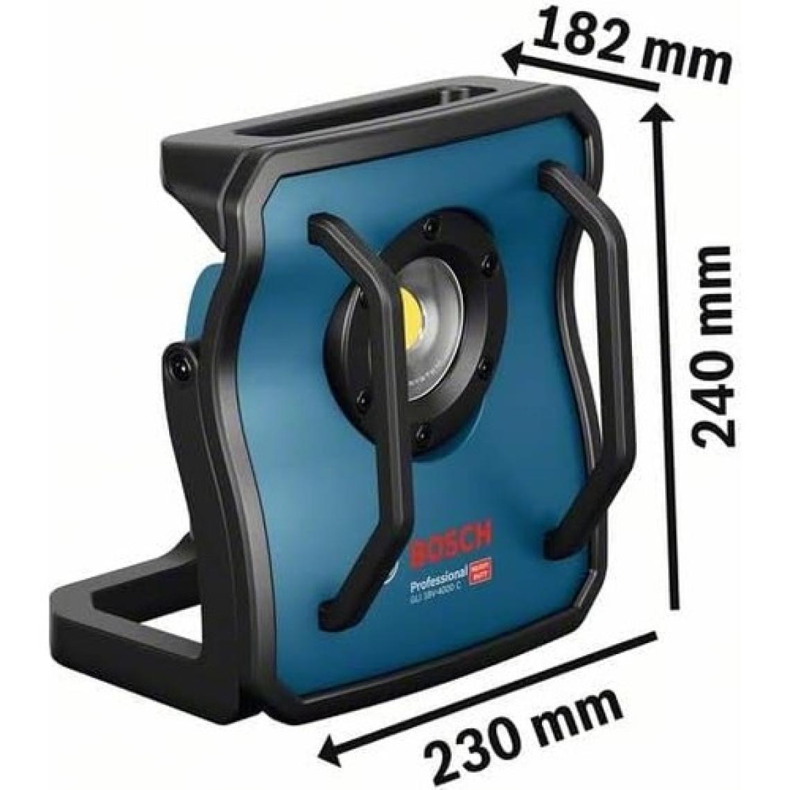Bosch GLI 4000 C BB Akülü Fener SOLO (Akü ve Şarj Cihazı Dahil Değil) - 0601446800